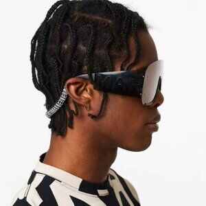 Marc Jacobs Runway Monogram Shield Sunglasses